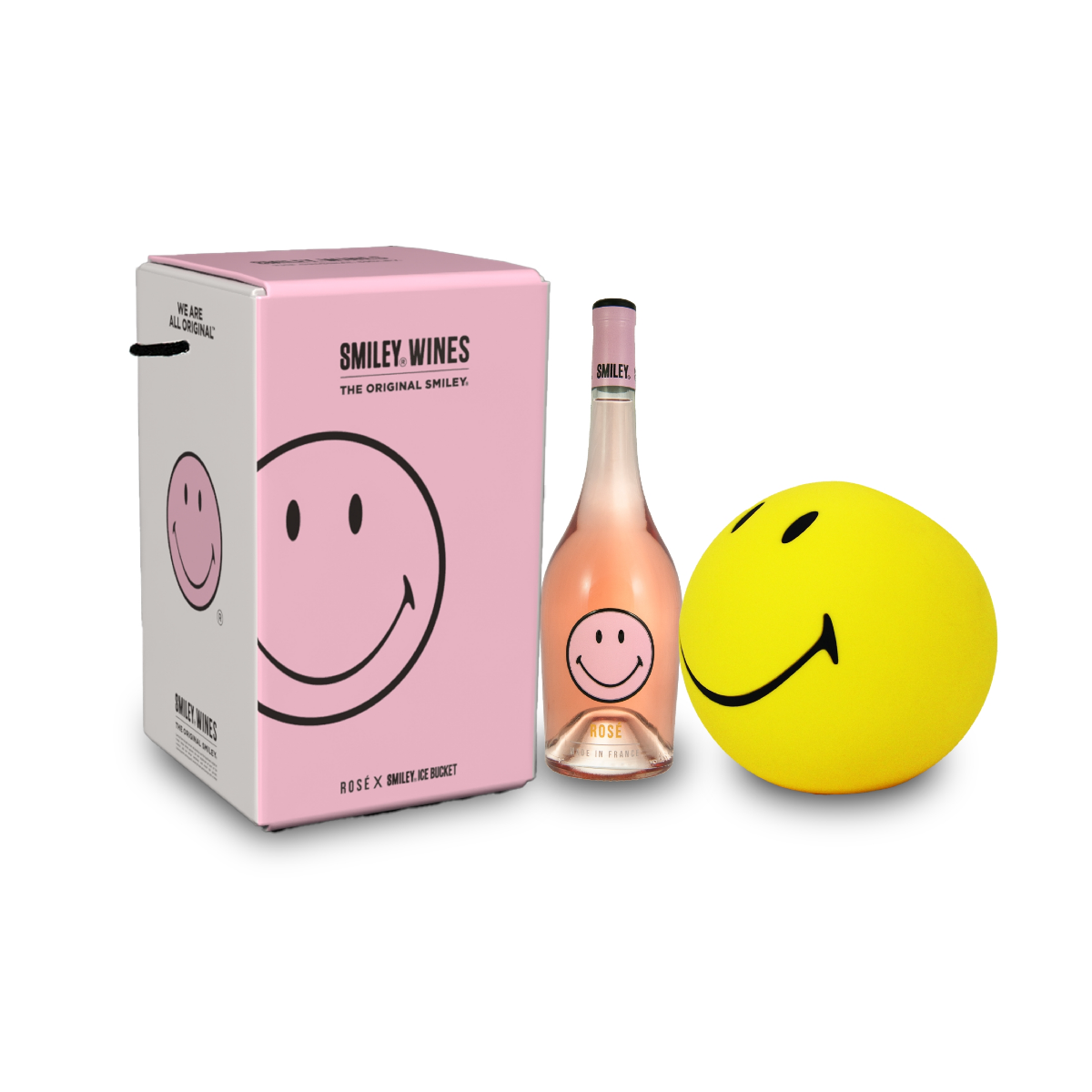 스마일리 로제 아이스버켓 패키지 750ml 제품 사진