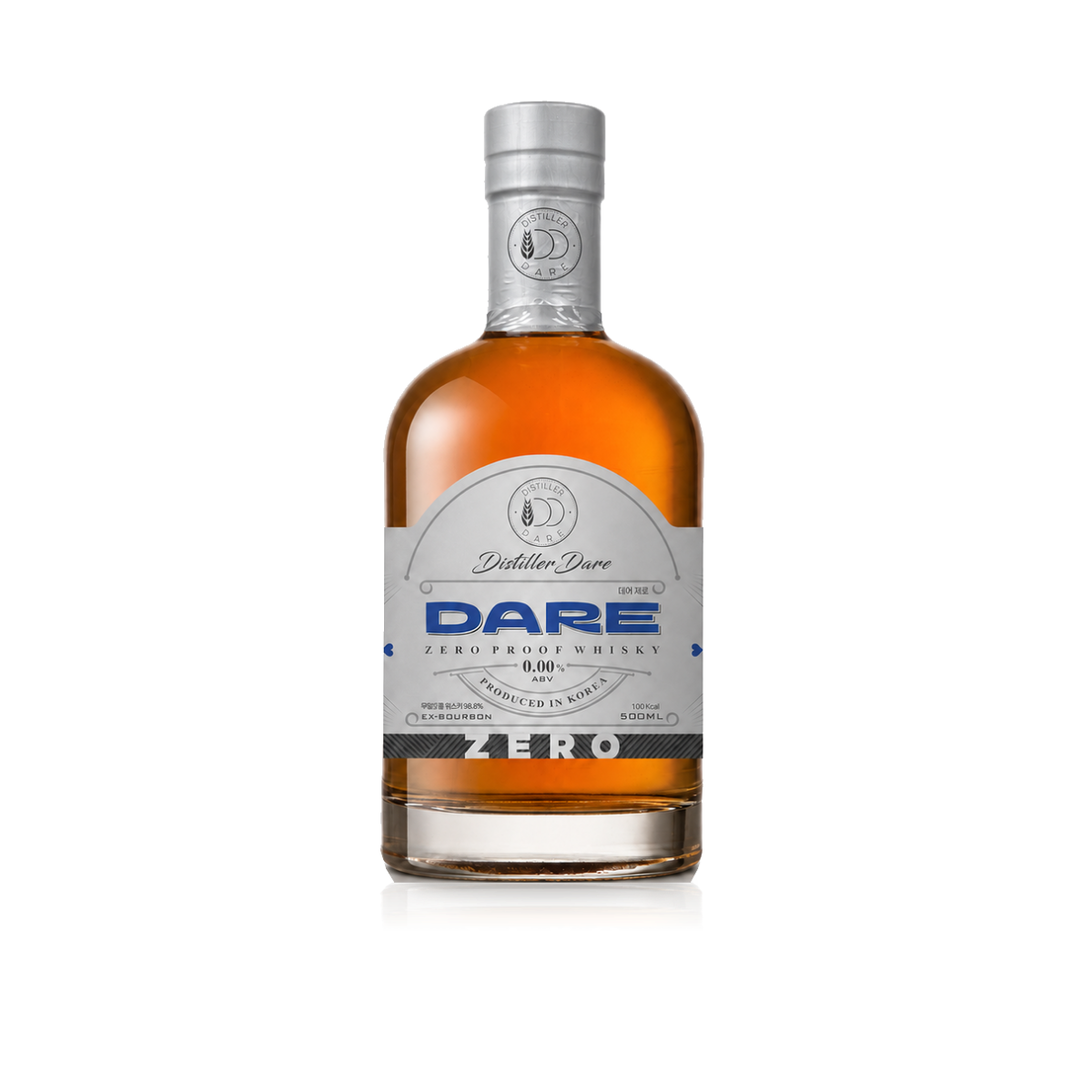 프리미엄 무알콜 위스키 데어 제로 500ml 제품 사진