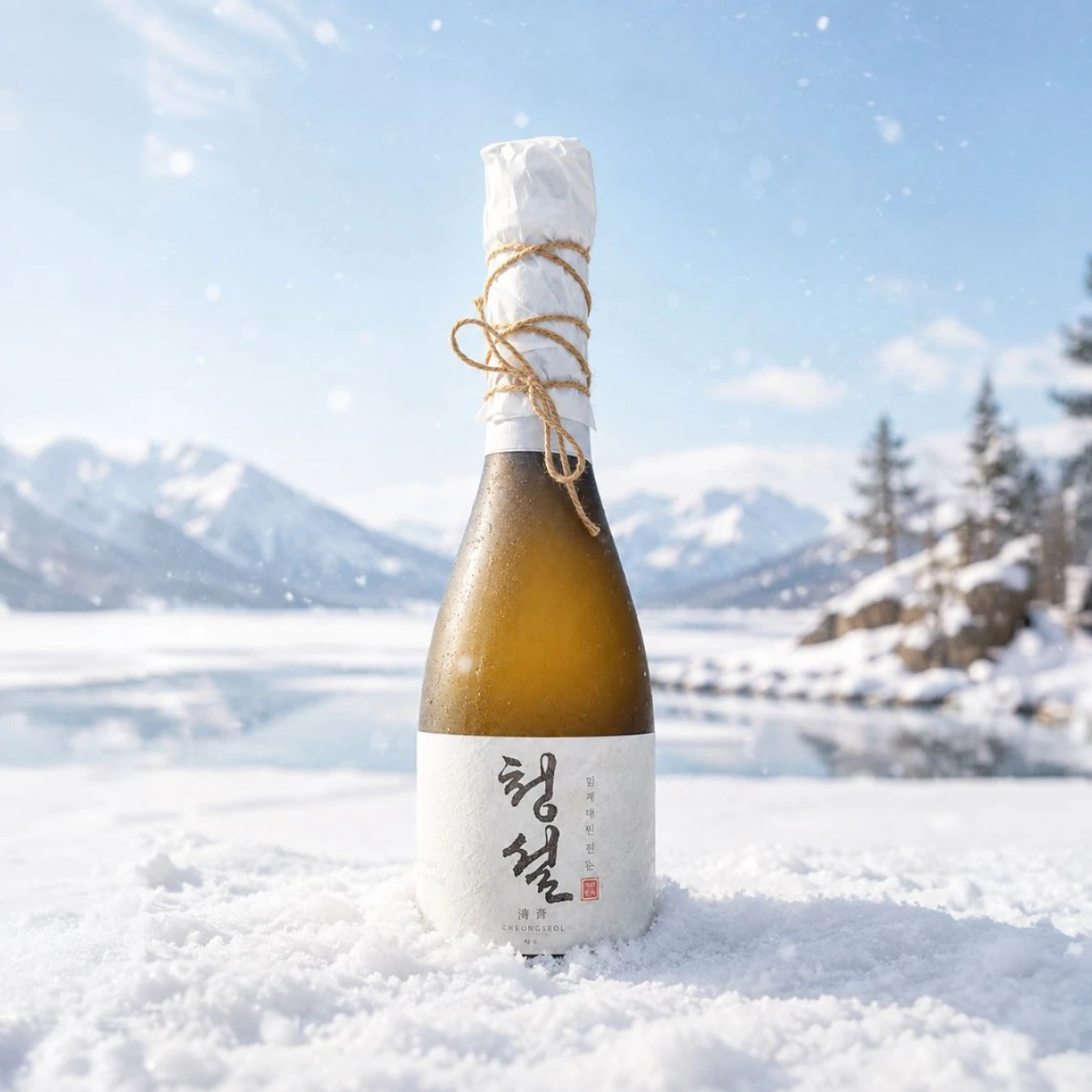 우리첫술 청설 375ml 제품 사진
