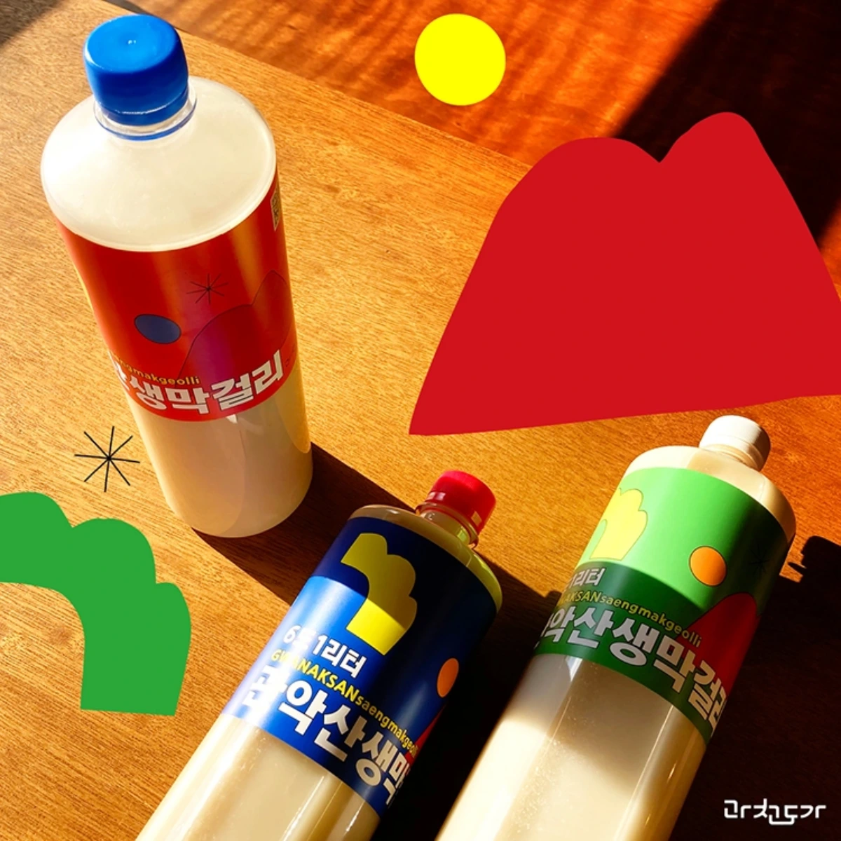 관악산생막걸리 1L 제품 사진
