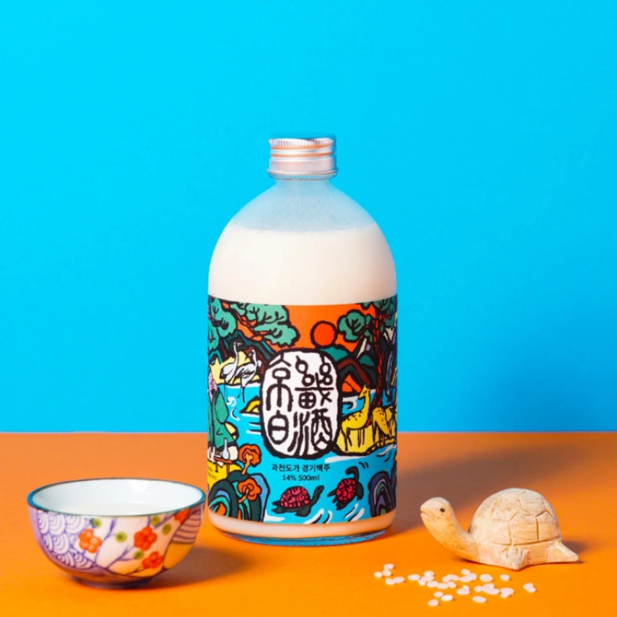 경기백주 500ml 제품 사진