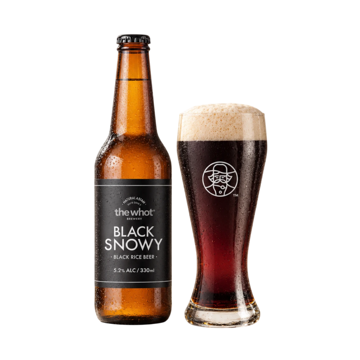 블랙스노이(BLACK SNOWY) 330ml 제품 사진
