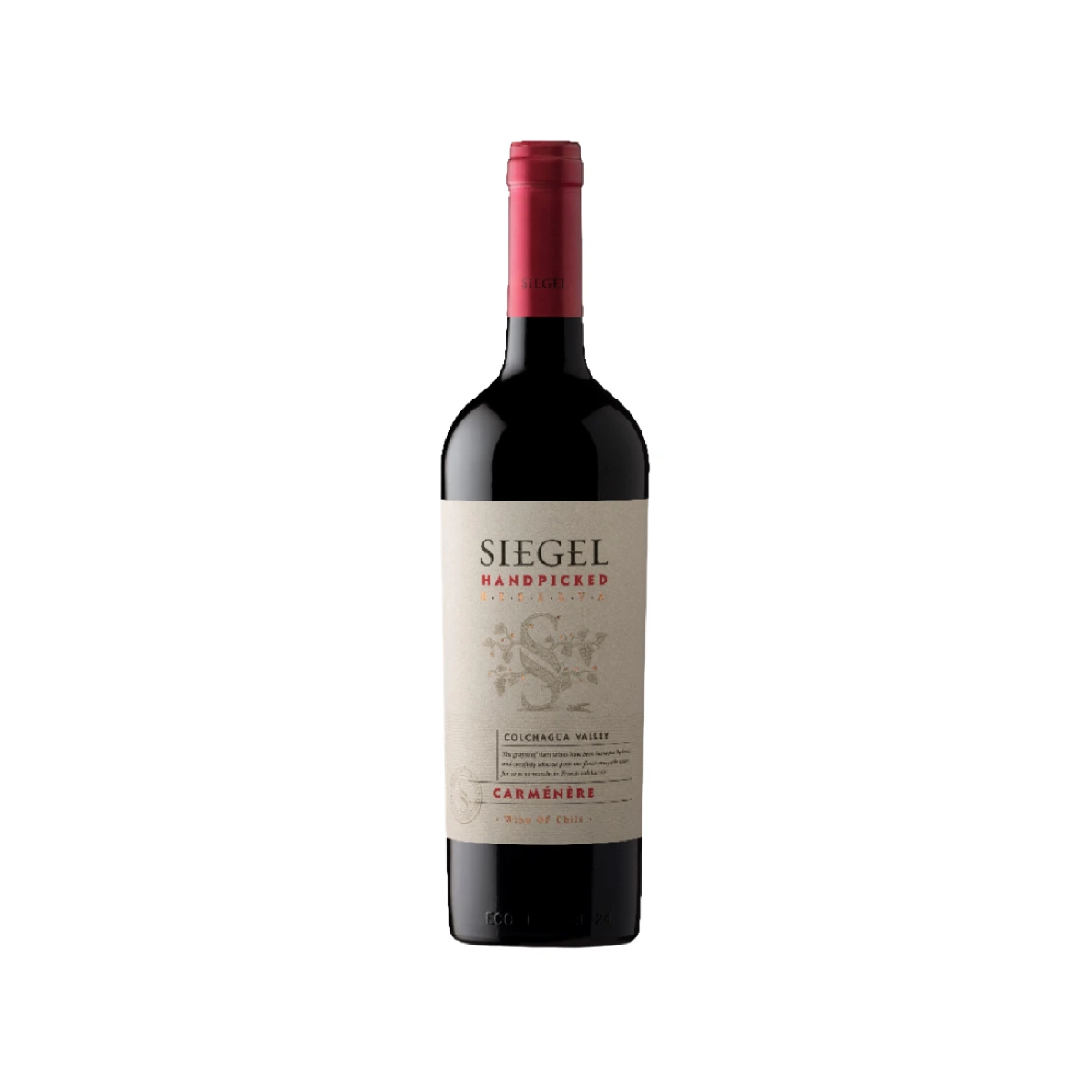 시겔 핸드픽트 리제르바 까르미네르 750ml 제품 사진